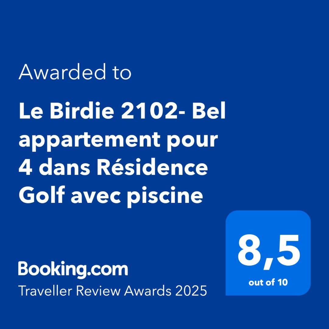 Le Birdie 2102- Bel Appartement Pour 4 Dans Residence Golf Avec Piscine Deauville Eksteriør bilde